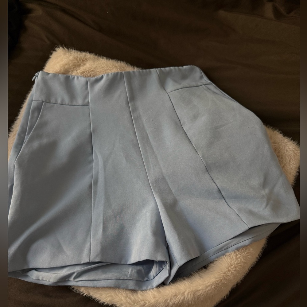 Light Blue Women's Shorts